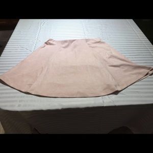 Forever 21 Lightweight Suede-like  Skater Skirt